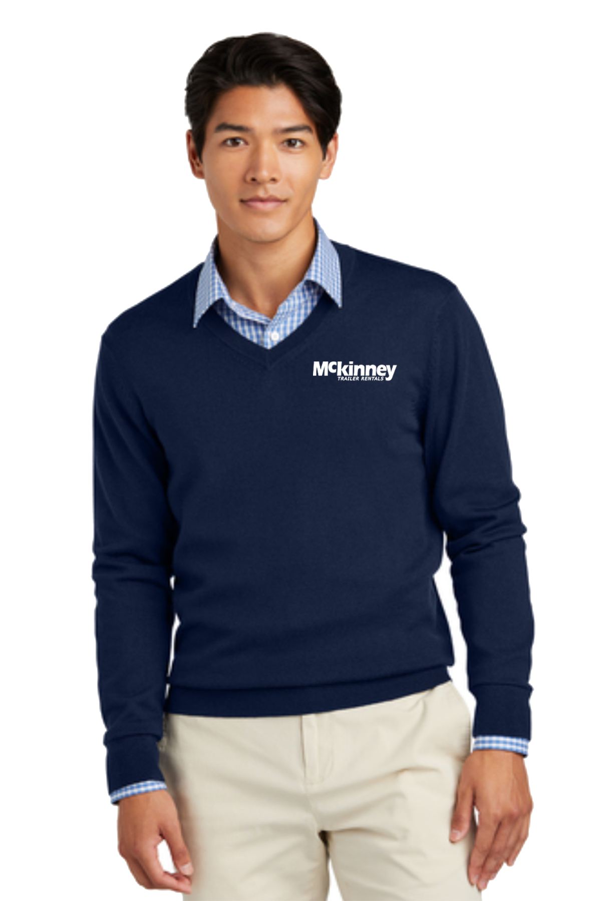 Brooks Brothers Washable Merino V-Neck Sweater
