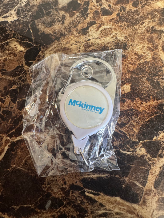 Mckinney Inventory - No-Twist Retractable Carabiner Badge Reel