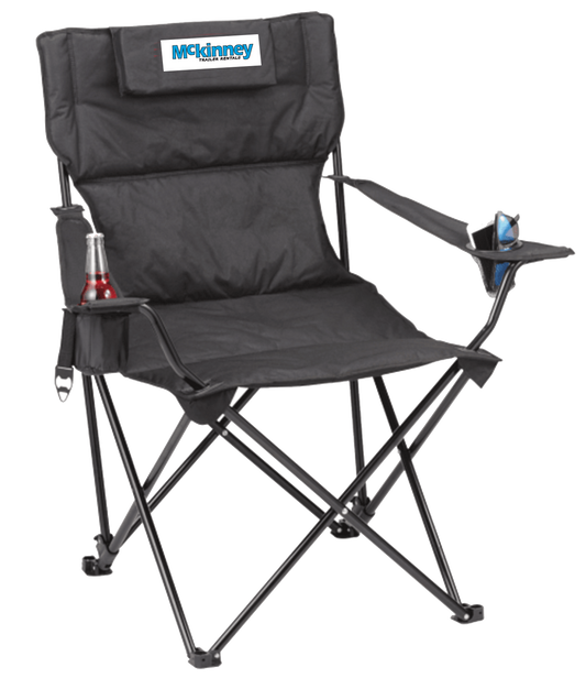Premium Padded Reclining Chair (400Lb Capacity) *with logo