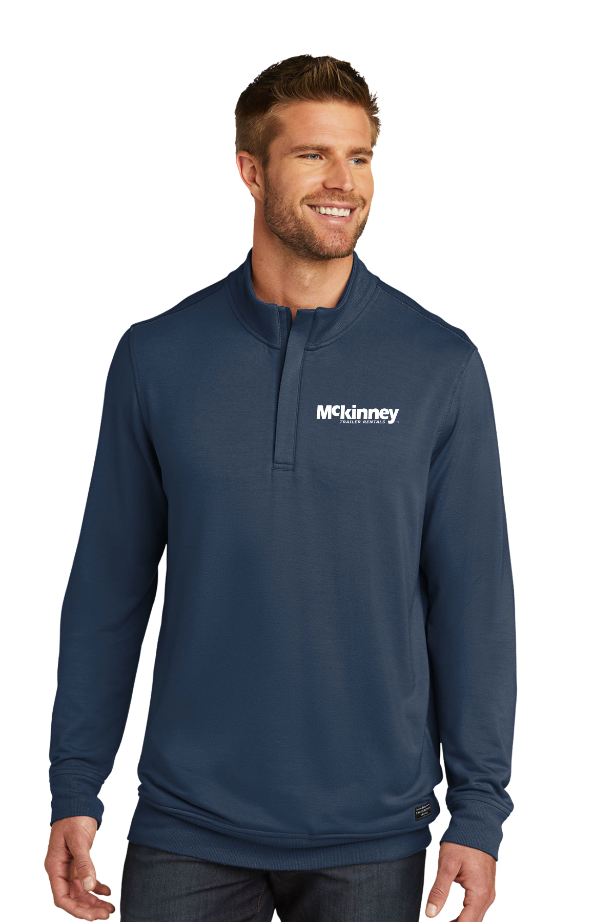 TravisMathew Mens Newport 1/4-Zip Fleece