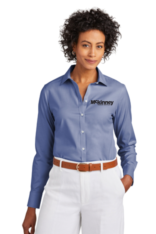 Brooks Brothers Women’s Wrinkle-Free Stretch Pinpoint Shirt