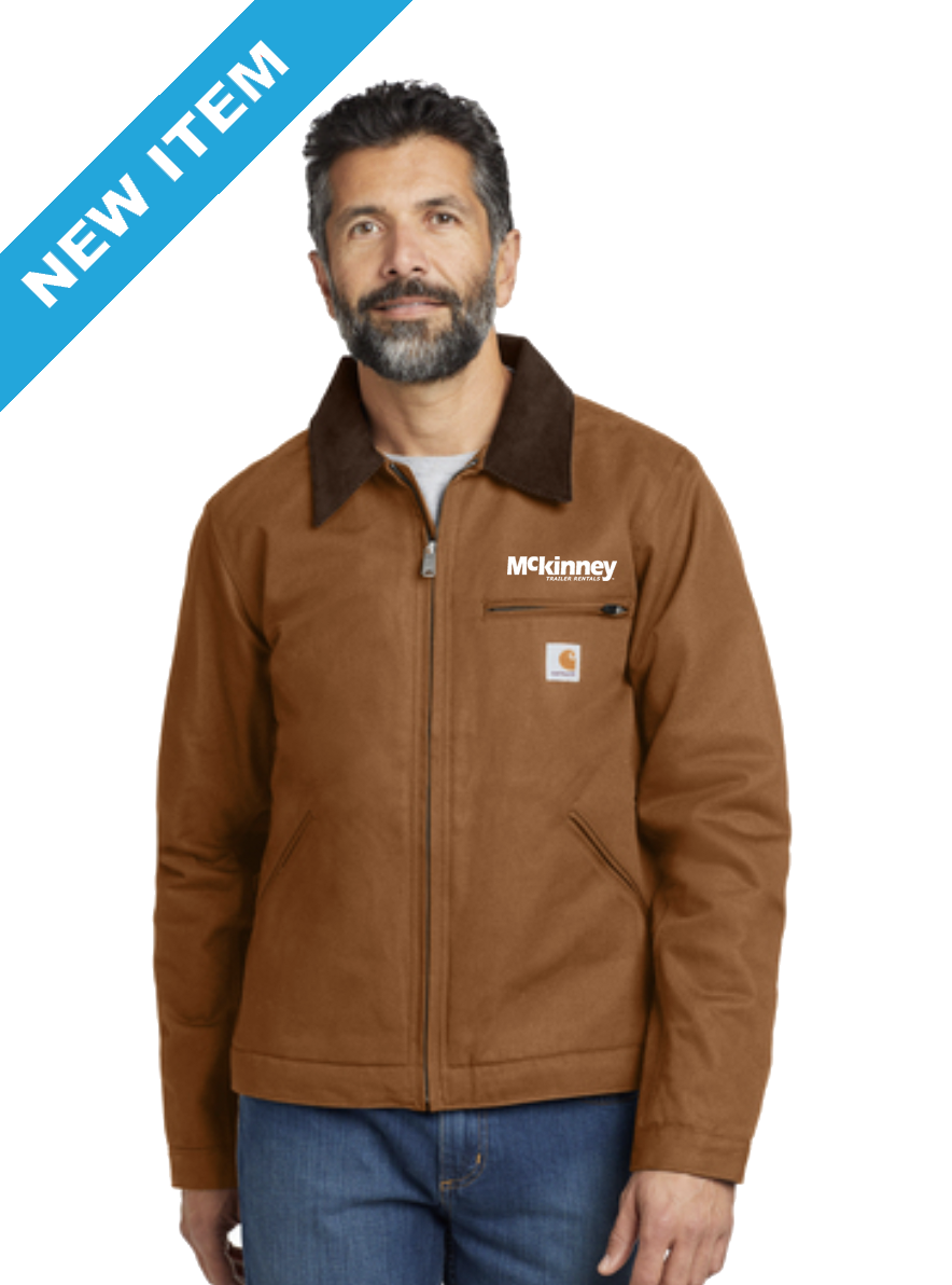 Carhartt® Duck Detroit Jacket – MckinneyTrailerMerchandise