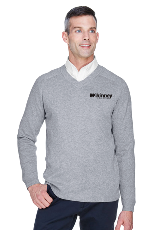 Devon & Jones Men's V-Neck Sweater