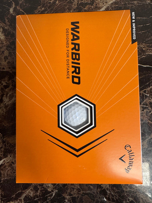 Mckinney Inventory - Callaway Warbird Golf Balls