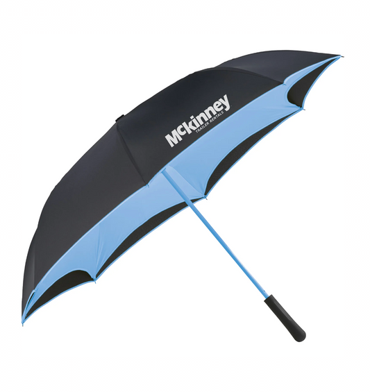 Mckinney Inventory - Advertising Colorized Manual Inversion Umbrellas