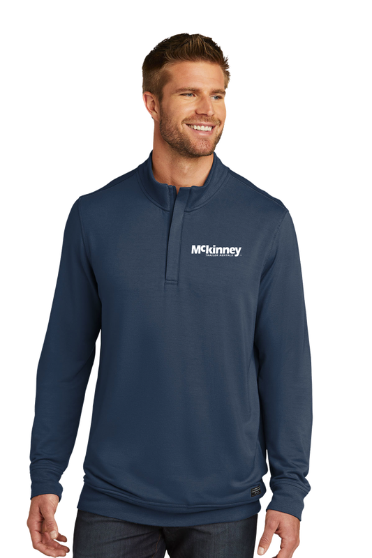 TravisMathew Mens Newport 1/4-Zip Fleece